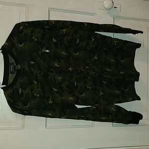 Polo by Ralph Lauren Green Camo Thermal Shirt